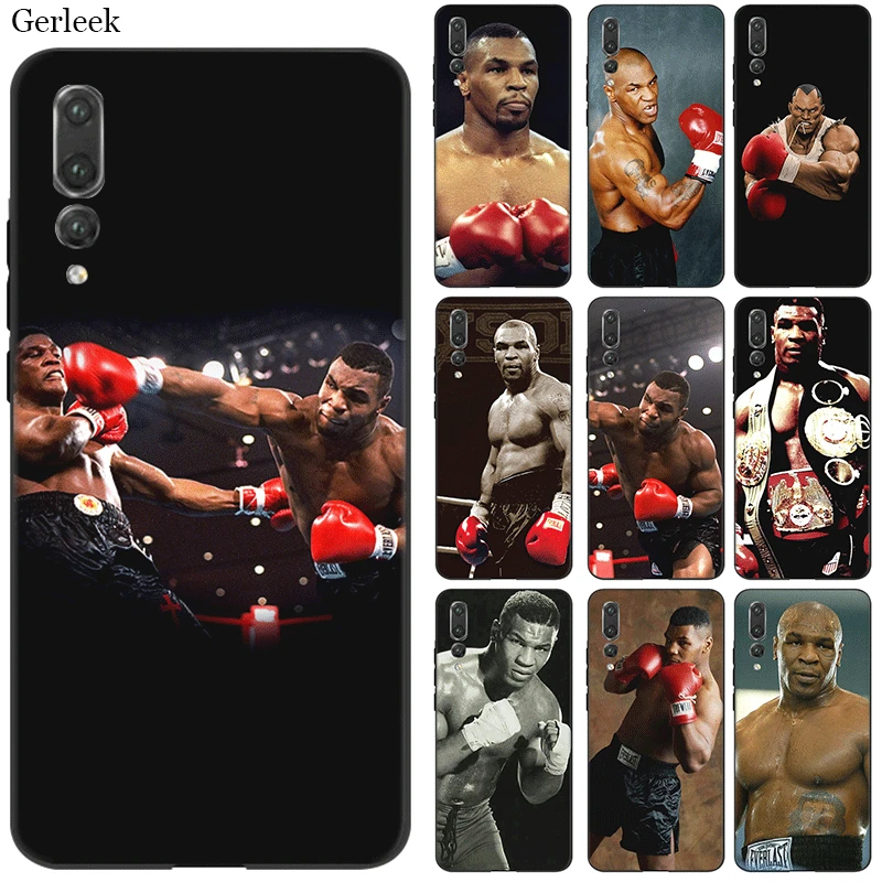 

Desxz Silicone Cell Phone Case Mike Tyson Boxer For Huawei Honor 7A 7C 7X 8 8X 8C 9 Note 10 Lite Cover