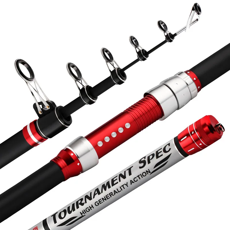  Super Hard Carbon Fishing Sets Telescopic Fishing Rod Gear Seapole Ultra Light Long Power Hand Rod 