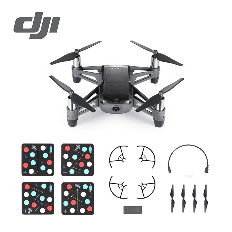 DJI Tello EDU 720P HD передача 5 Мп фотографии до 13 мин Время полета точное зависание программируемый Дрон для образования