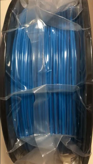 Нить PETG 1,75 мм 1 кг/0,5 кг с катушкой хорошего качества пластиковая нить PETG 3d печать высокопрочная нить для 3d принтера - Цвет: 1KG  sky blue