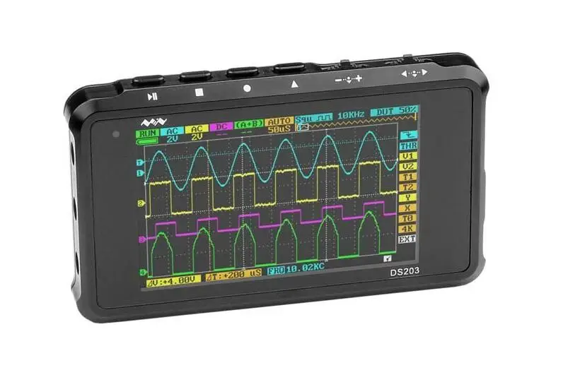 

DSO203 DS203 DSO202Touch 2-Channel Mini Digital Oscilloscope