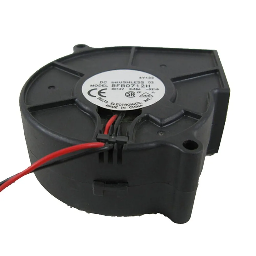 

BFB0712H 7530 DC 12V 0.36A 3.6W Power projector blower centrifugal fan cooling fan for Computer Case