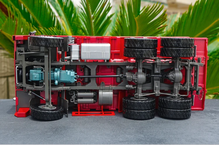 Коллекционная модель игрушки из сплава подарок 1:24 Масштаб SinoTruk HOWO 70 T сверхмощный карьерный самосвал строительные транспортные средства литье под давлением модель