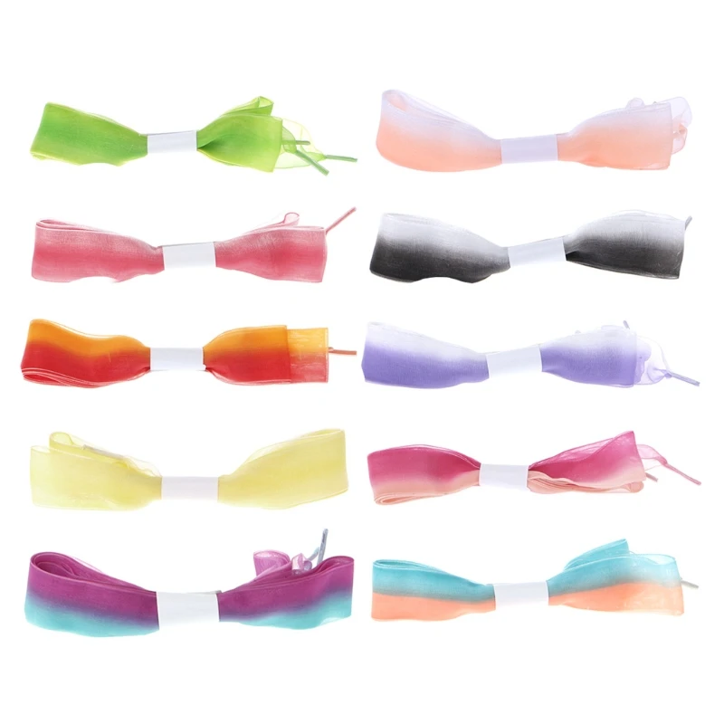 

EYKOSI Chiffon Assorted Color Shoelace Half Transparent Shoes Strings For General Use
