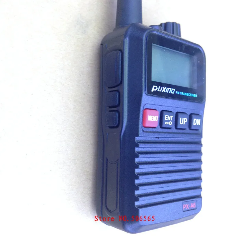Компактная портативная PX A6 UHF 400 470mhz рация двухстороннее радио|walkie talkie radio|puxing