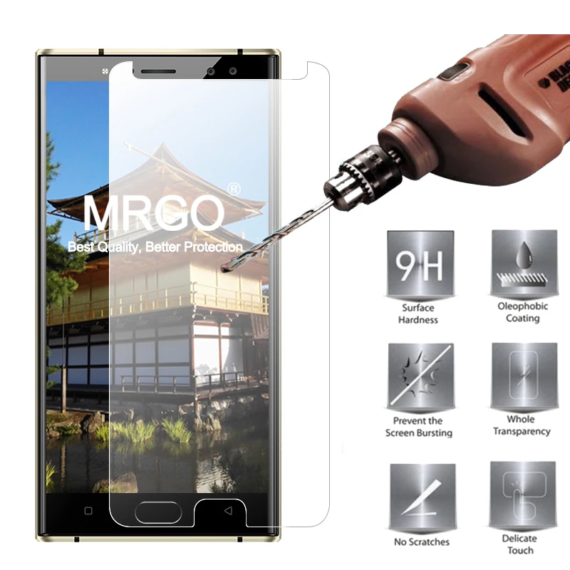 

MRGO Tempered Glass For Oukitel K3 Screen Protector 9H 2.5D Phone On Protective Glass For Oukitel K3 Glass
