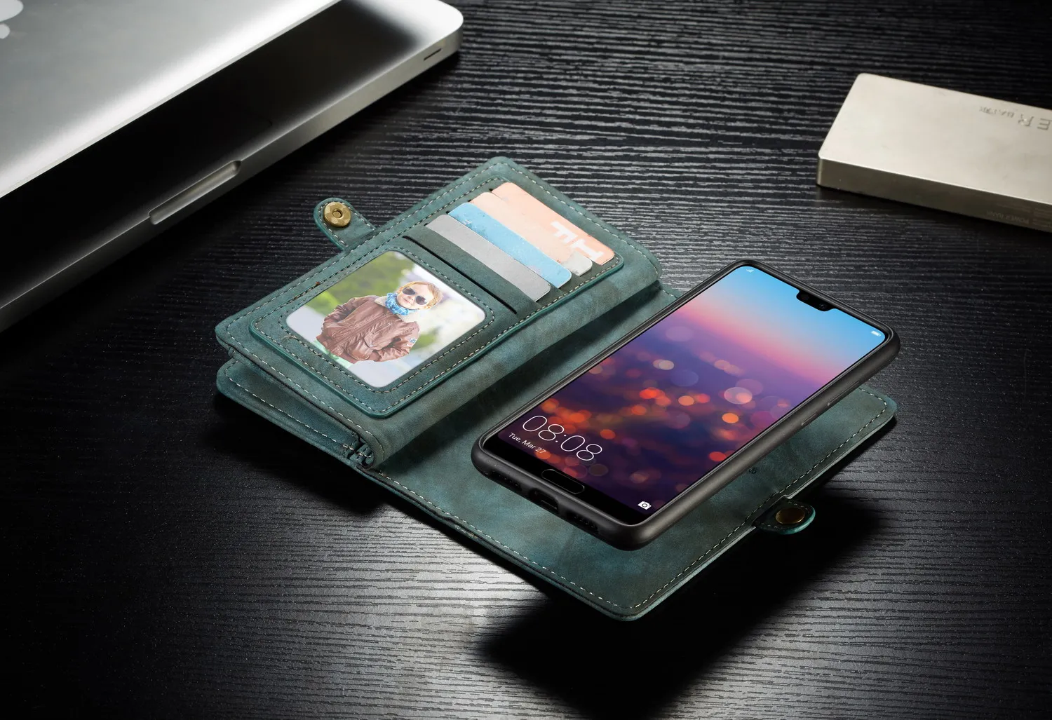 С двумя молниями кошелек чехол для huawei P20 Pro Чехол несколько отделений для карт кожаный чехол для huawei P20Pro CLT-L04 CLT-L09 CLT-L29 задняя крышка