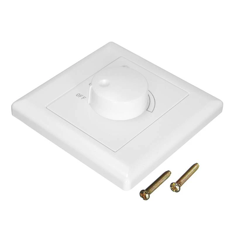 

Silicon Controlled Dimmer Switch 630W Adjustable Controller On Off Switch For Dimmable Downlight Spotlight AC110/220V