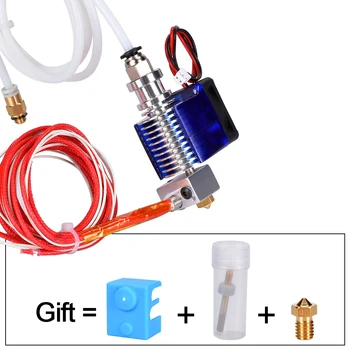 

3D Printer Parts E3D V6 J-head Hotend Extruder Kit 1.75/3.0MM Filament Bowden Extruder Cooling Fan Heater All Metal Teflonto