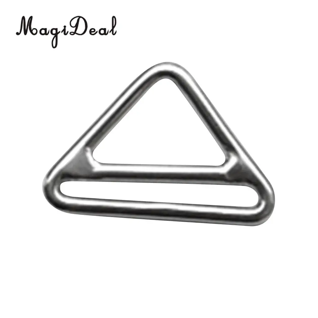 MagiDeal Scuba Diving 316 Stainless Steel Ring for 5cm Weight Belt Webbing Water Sports Swimming Diving Accessories