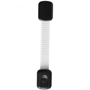 

1pc Child Proof Safety Locks Baby Proofing Cabinet Lock Adjustable Strap Latch