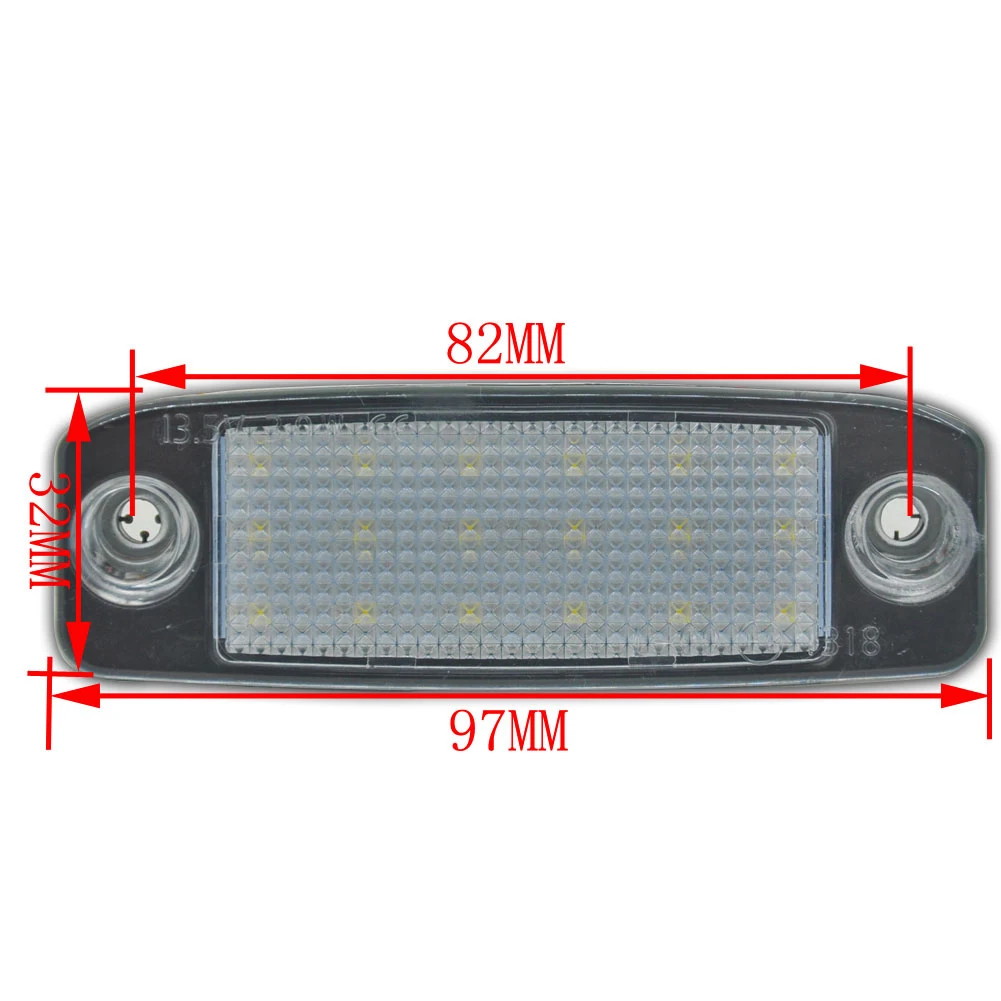 2 шт. Автомобильный светодиодный светильник номерного знака для Kia Sportage 2011~ для SONATA 10 10~ 13 для SONATA YF 10MY 2010~ 2013 GF 10