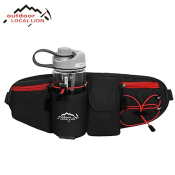 

LOCAL LION Bicycle Waist Bag Pockets Scratch Resistant Waterproof Lightweight Comfortable Design Bicycle Cycling Waist Bag