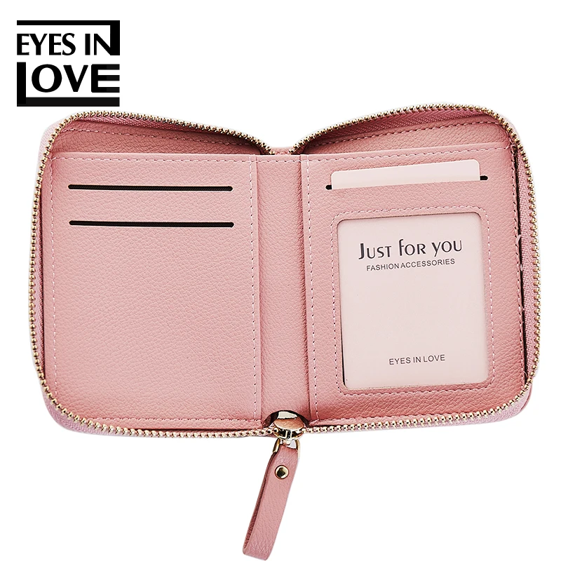 EYES IN LOVE новый маленький клатч на молнии кошелек для женщин кожаная сумка с