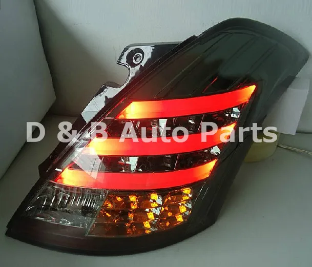 

[ Free Shipping ] Led Rear Lights BM* Light Bar Style Led Tail Lights For Suzuki Swift 2005-2012'