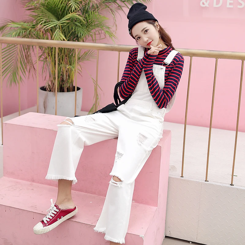 S XL 2 colors Women denim jumpsuits for women 2018 korean style Romper