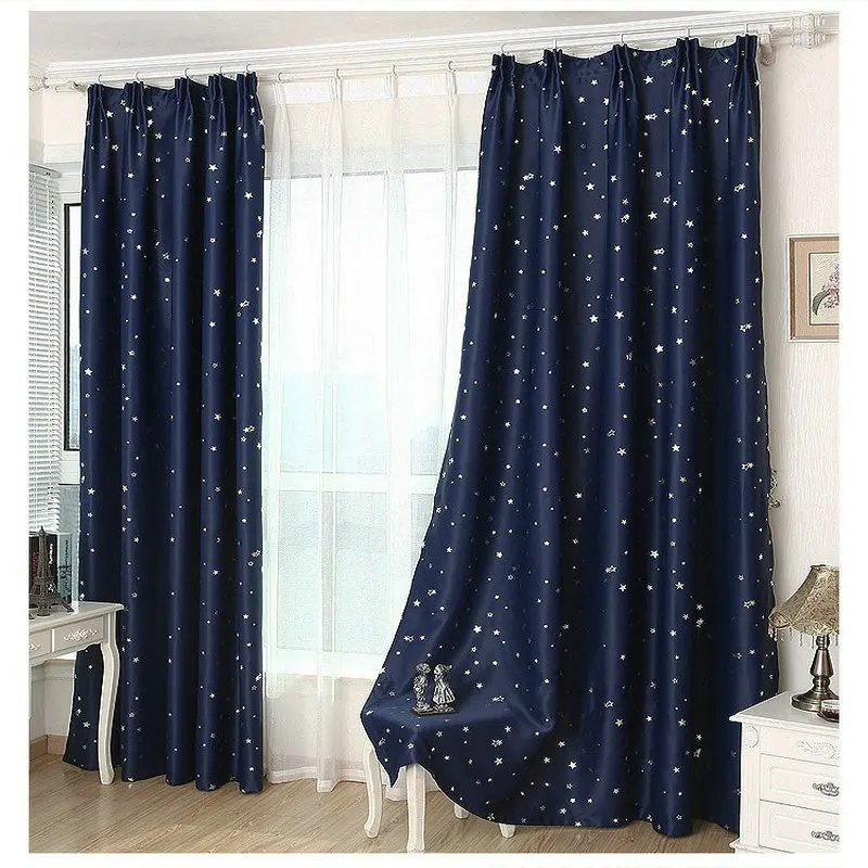 

New arrival Solid Curtains Embossed Luxury Window Drape Blackout Curtains Customized Ready Made Free Shipping