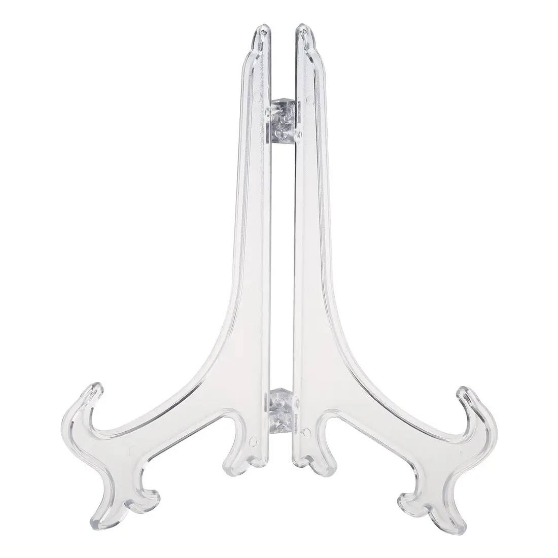 

Party Favors Transparent 7" Display Easel Stand Plate Bowl Picture Frame Photo Pedestal Holder