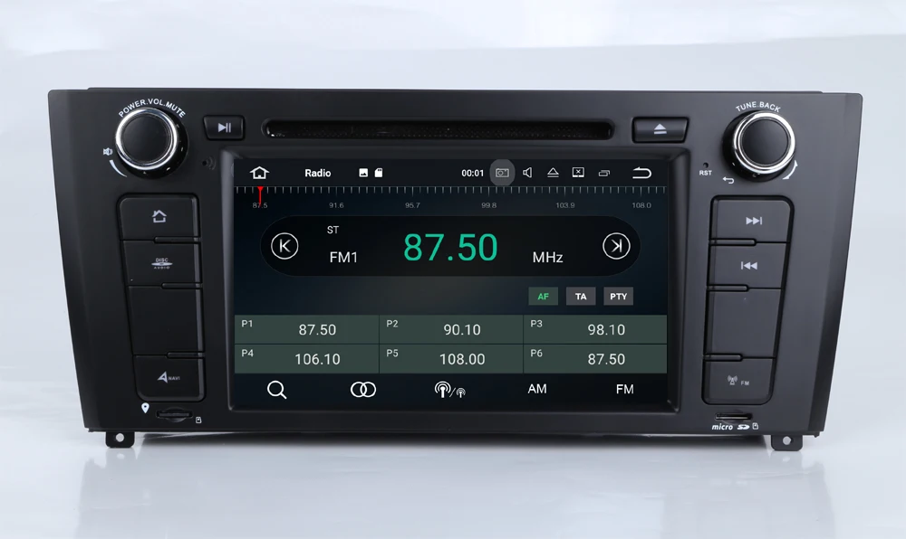 Perfect 7 IPS Auto Radio Android 8.0 Stereo Car DVD GPS Player For BMW E81 E82 E88 Octa Core 4G RAM 32G ROM BT Mirror Link DAB+Wifi MAP 15