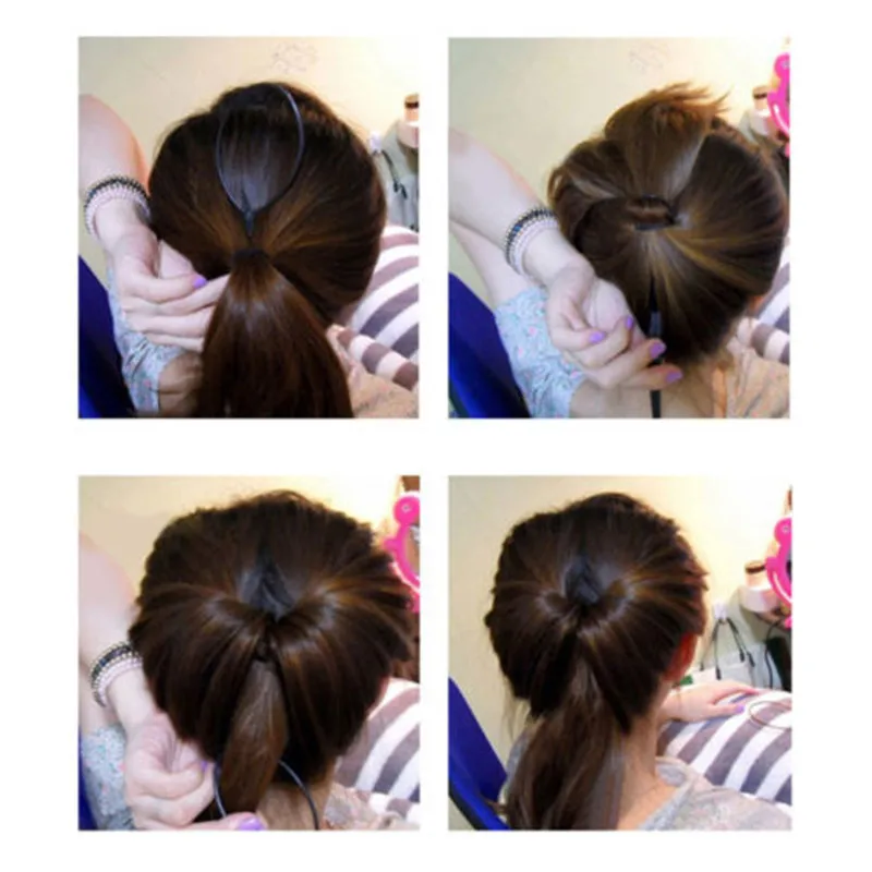 4Pcs Set Styling Clip Hair Twist Braid Ponytail Tool Fashion French Hair Braid Accessories Bun 4Pcs Set Styling Clip Hair Twist Braid Ponytail Tool Fashion French Hair Braid Accessories Bun