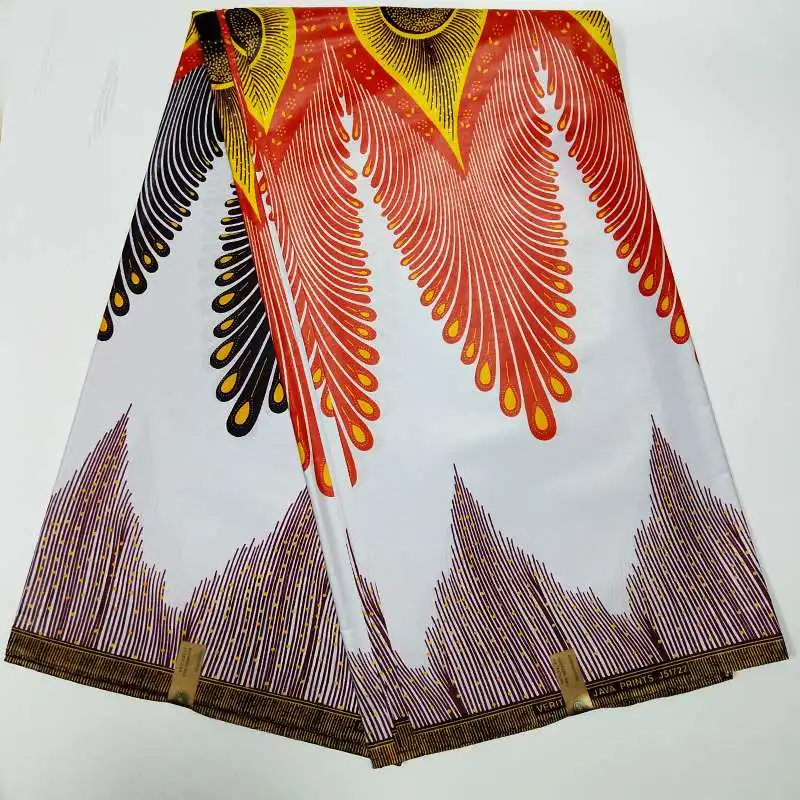 Африканская ткань Анкара настоящий воск принт Нигерия хлопок Африканский Воск Принт швейная ткань Высокое качество лучшее jave качество воск - Цвет: as picture