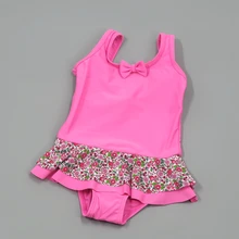 Новорожденных девочек против мочи купальник Подгузники Лето Bebe one piece Купальники младенческой купальный костюм плавательный костюм одежда