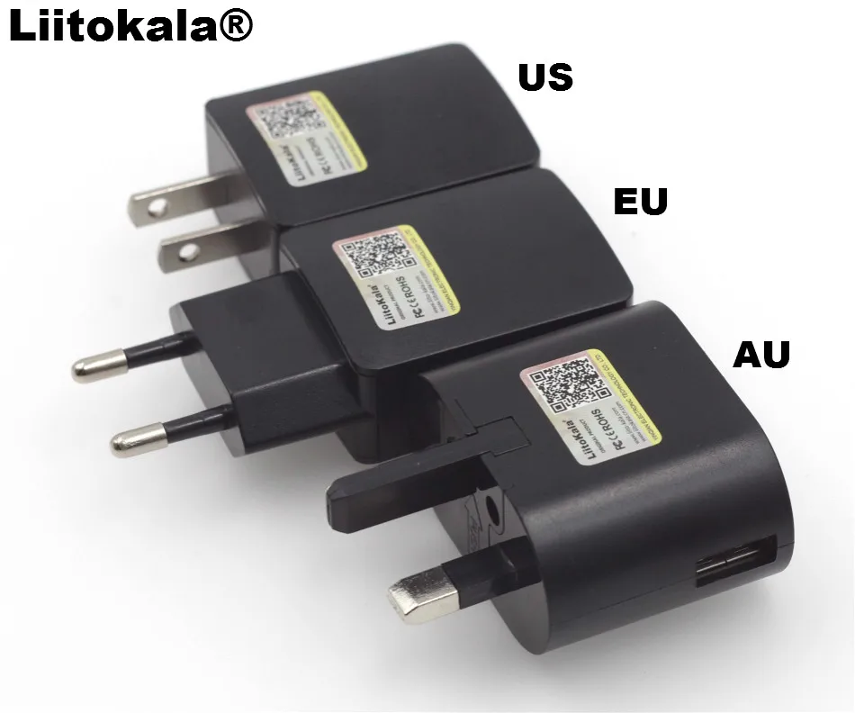 Liitokala Lii100 Lii202 Lii402 18650 зарядное устройство 1,2 V 3,7 V 3,2 V AA/AAA 26650 NiMH Li-Ion 5V 2A интеллектуальное зарядное устройство EU/US/UK