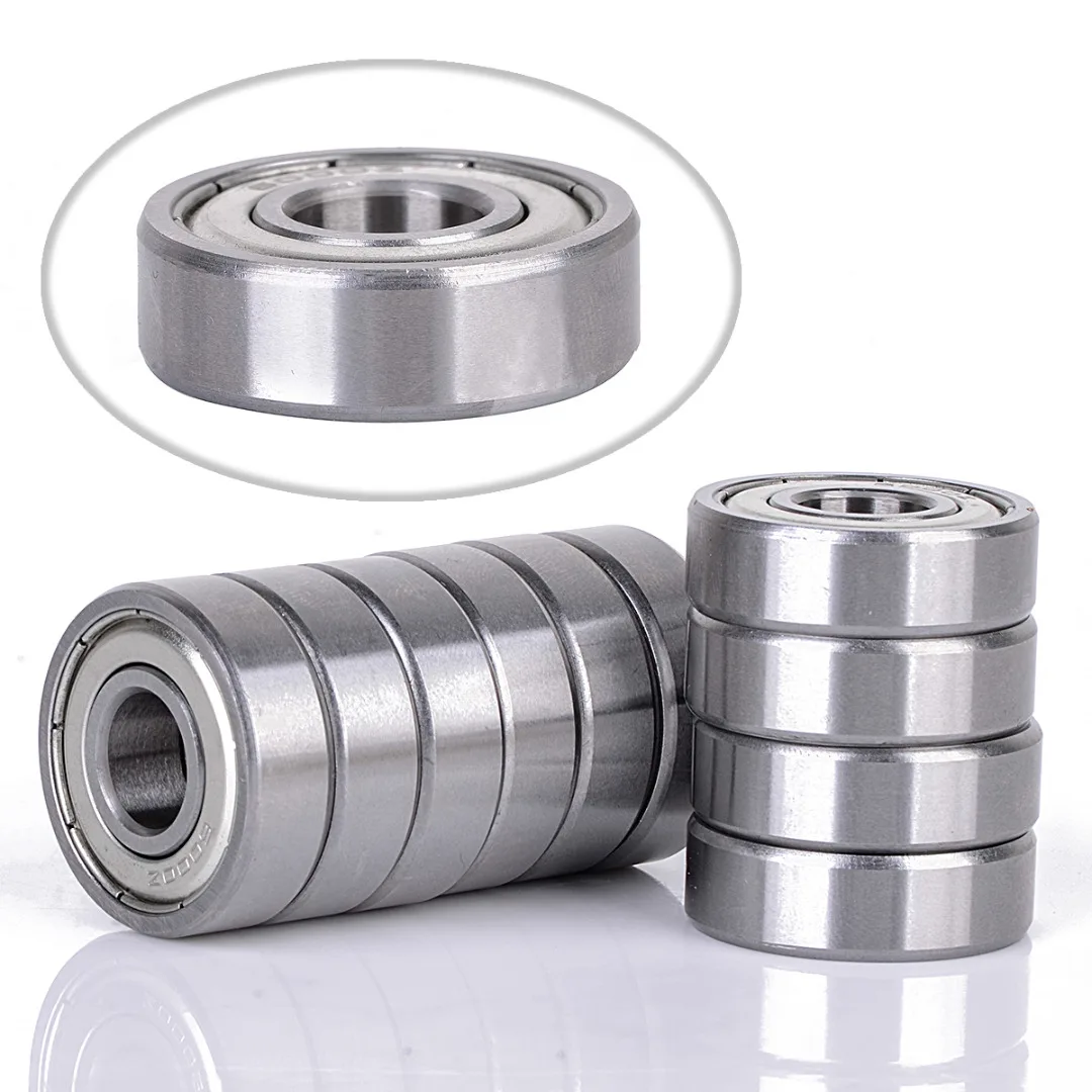 

Mayitr 10Pcs Miniature 60002Z Bearings Steel Metal Sealed Shielded Pre-lubricated Deep Groove Ball Bearing 10x26x8mm