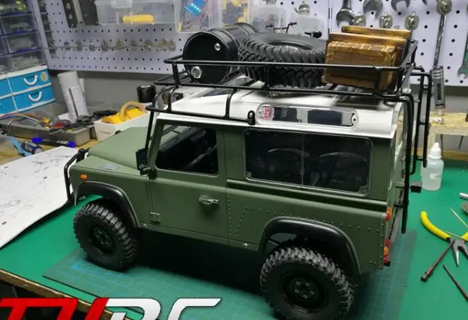 Defender D90 джип 4X4 готов к запуску грузовик для 1/10 1/12 RCW4D осевой SCX10 TAMIYA 6X6 4X4 грузовики TRX4 HRAXXAS CAPO JK CROSS RC