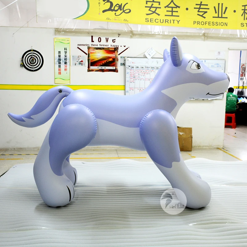 Hongyi Factory гигантский креативный надувной мультяшный животный светильник серый