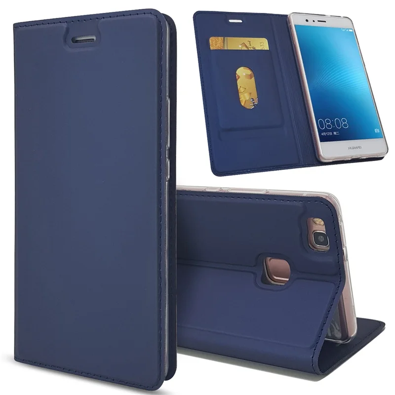 

on For Huawei P9 Lite case cover Luxury Flip Leather Wallet Book Case For Huawei P9 Lite VNS-L21 VNS-L22 VNS-L23 cover Phone bag