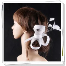 17 colors elegant sinamay material fascinator headpiece cocktail hair accessories race font b hat b font
