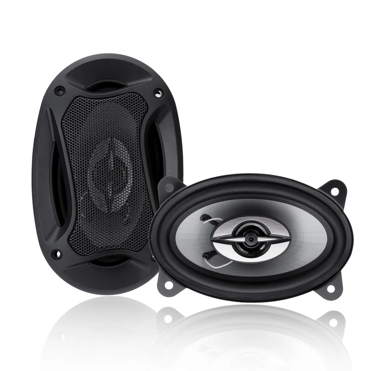 2 шт. 4x6 дюймов 280 Вт двухсторонняя Автомобильная hifi коаксиальная акустическая