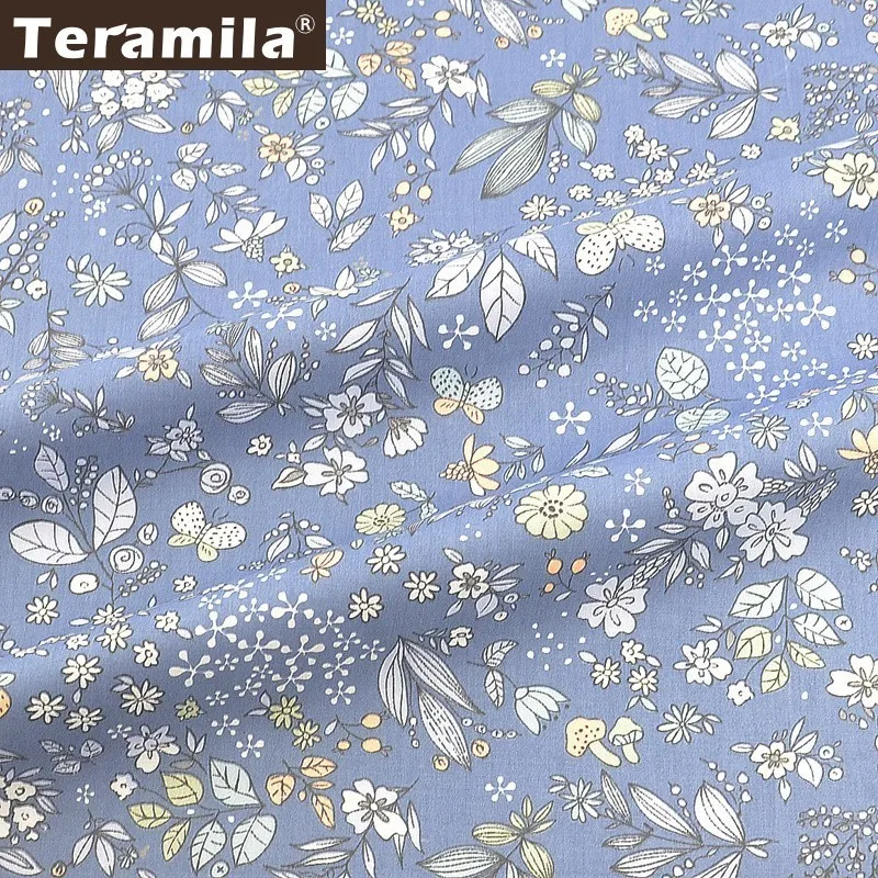 Teramila хлопок ткань метр животное цветочный мультфильм дизайн Telas Por Metro 50x160 см Ткань DIY Tissu швейное платье одеяла детские - Цвет: 50x160cm