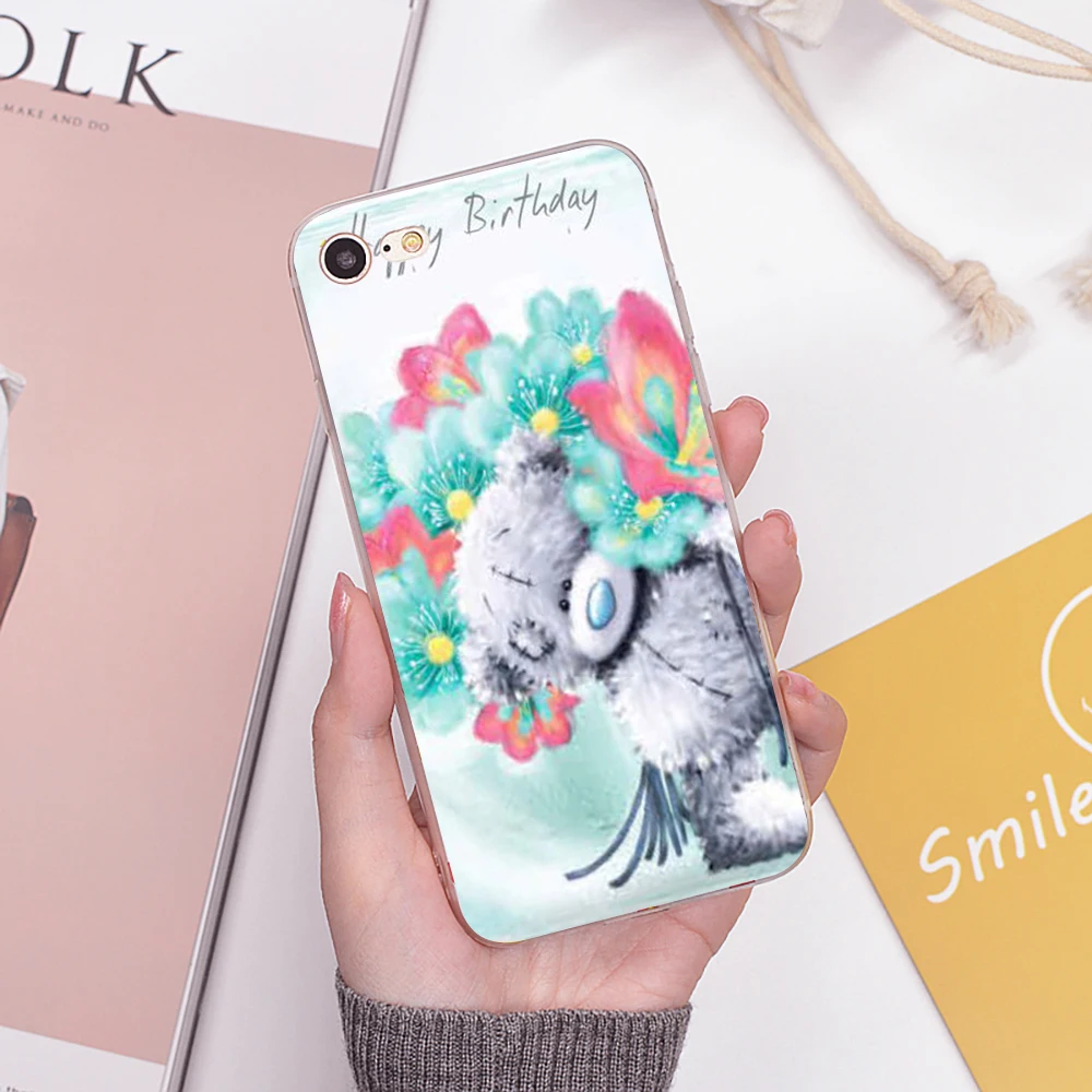 Силиконовый чехол для телефона 6plus Tatty Teddy Me To You Bear мягкие чехлы iPhone 5s 6s 7 8plus XR XS XSMAX