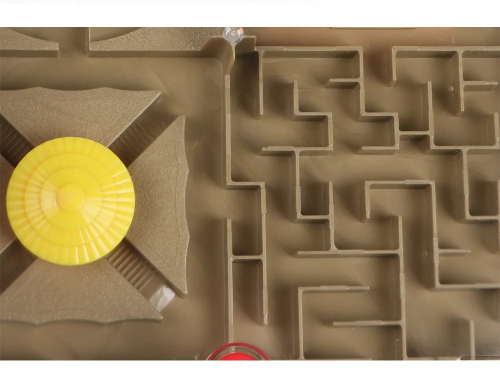 3D Ручка управления лабиринт шар пластиковый лабиринт с шаром мраморная головоломка игра улучшить контроль баланс способность IQ образовательный подарок