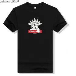 Винтаж Забавные Животные Собака печати Для мужчин футболки хлопок 2019 женская летняя футболка плюс Размеры Топы хипстерская рубашка Harajuku