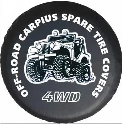 

Spare Tire Cover Pvc leather custom off-road 14"15"16"17" Car Tire Cover
