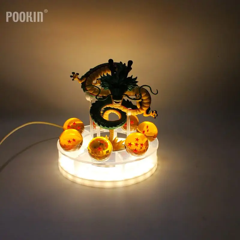 Dragon Ball фигурки героев Shenron прочность бомбы Luminaria светодио дный LED Lightning мяч Ночник подарок к празднику комнаты Декоративные лампы