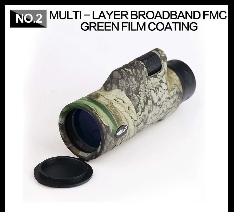Observação de Aves Telescópio de Viagem Bijia Alta Qualidade Cores Multi-revestido Bak4 Prisma Monocular Caça 10x42 4 8 Bijia 10x42 alta qualidade 4 cores multi-revestido