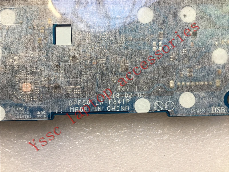 HP DPF50 LA-F841P  5