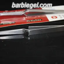 10 шт./лот х Из Нержавеющей Стали Многофункциональный Маникюр Nail Art Клип Пинчер Fix Пинцет Инструмент для Акриловых Ногтей Гелем советы Х пинцет