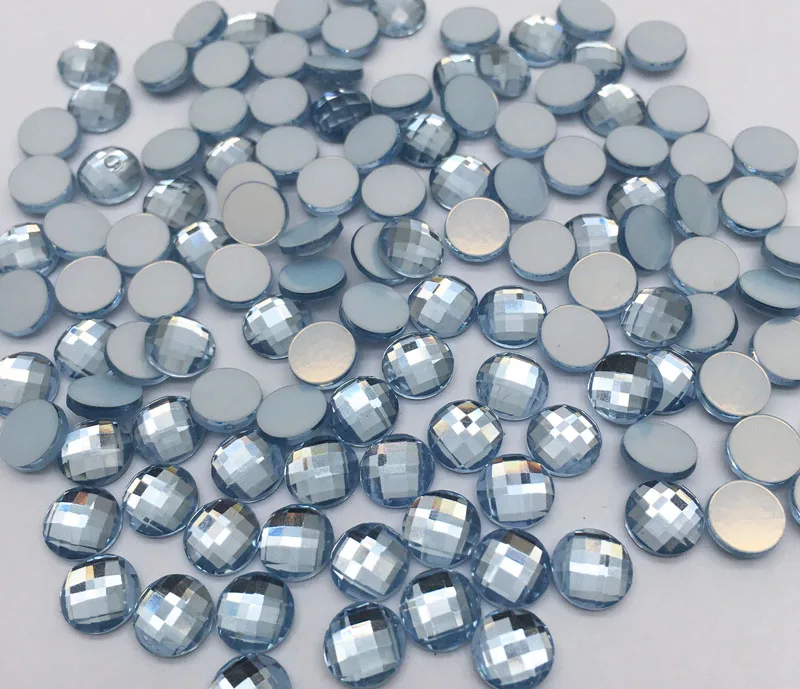 

2018 nice epoxy round with cutting hot fix epoxy rhinestone / fashion crystal