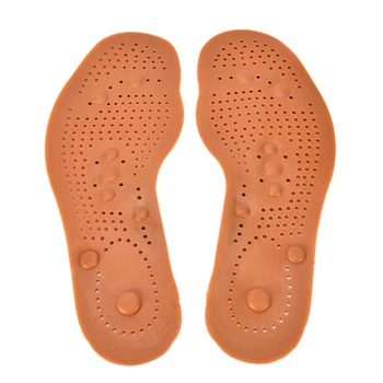 

1Pair Healthy Shoe Insole Chinese medicine magnetic therapy Foot massage acupuncture treatment orthotics flat foot insole