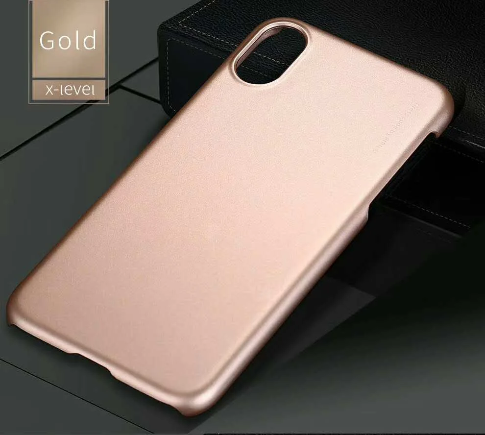 Для iPhone 8 чехол X-Level оригинальная задняя крышка для Plus Utra тонкий хороший сенсорный