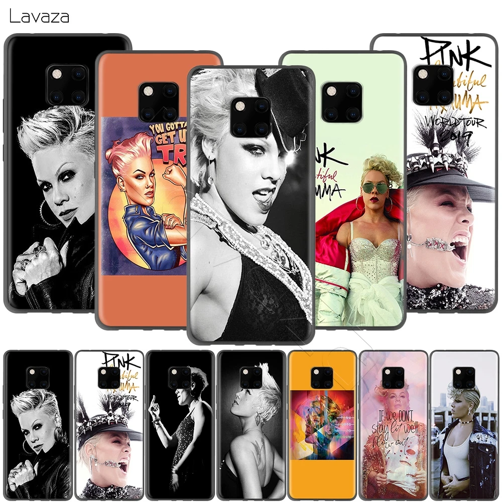 

Lavaza P!nk Pink Hurts 2b Human Case for Huawei P30 P20 P10 P9 P8 Mate 20 10 Pro Lite P Smart 2017