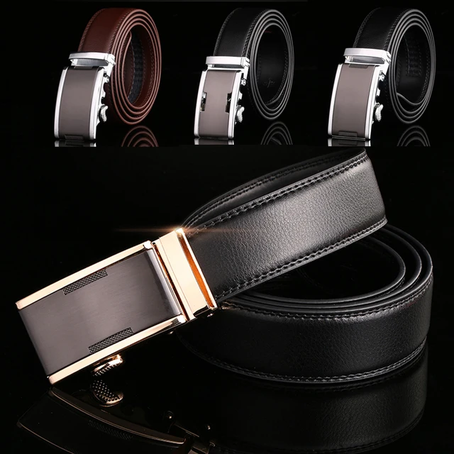 Cinturón de cuero hombres Cinturones de diseño hombres de