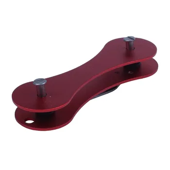 

New Aluminum Smart Key Holder Organizer Clip Folder Keychain Pocket Tool, multi color red blue orange gray