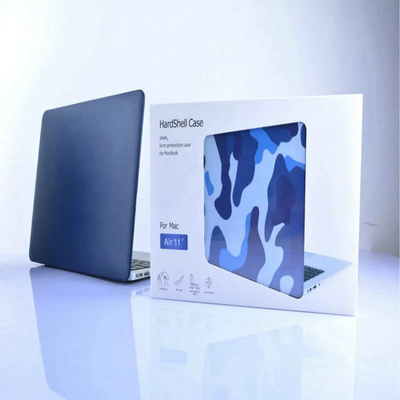 3 in 1 metallic/Camouflage Case For Apple macbook Air Pro Retina 11 12