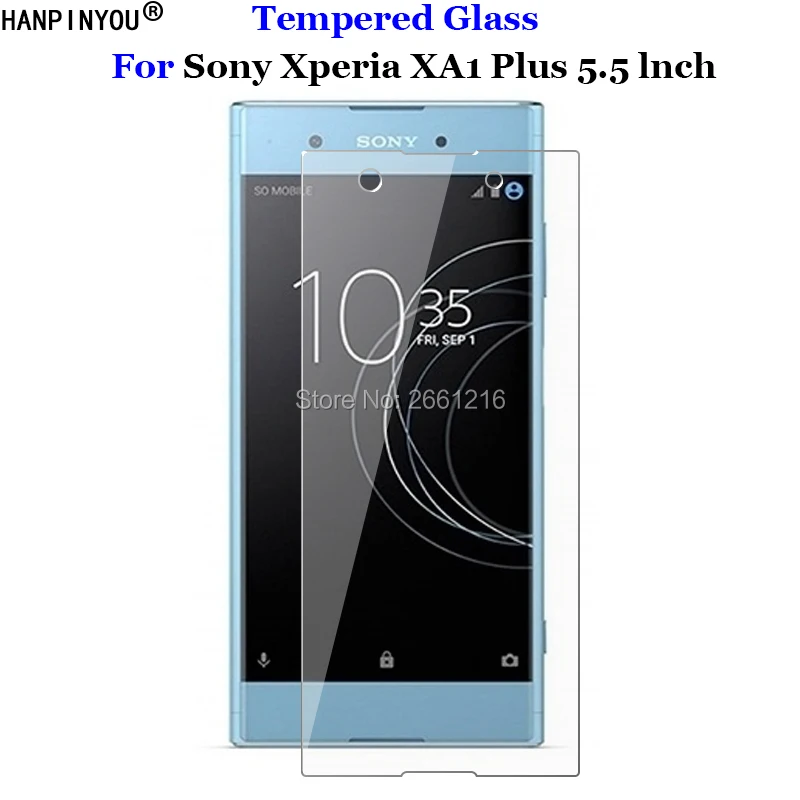 

For Sony Xperia XA1 Plus G3421 G3423 Dual G3412 G3416 G3426 5.5" Tempered Glass 9H 2.5D Premium Phone Screen Protector Film